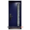 Single Steel Modern door 07x64 CALIBEX - Blue Newmarket