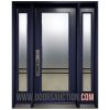 Steel Single Door with 2 Sidelite URBAN LIGHT 005 Blue Ottawa