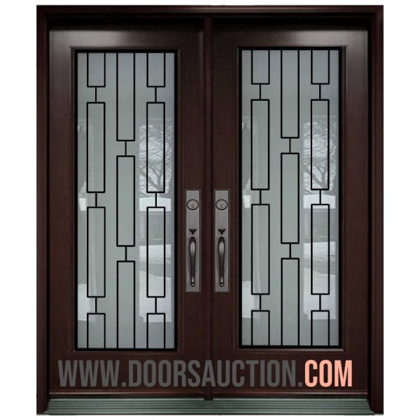 V-Zan Steel Double Door Full Dark Brown Newmarket
