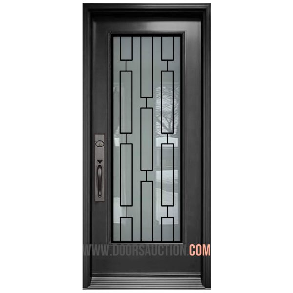 Steel Single Door Full V-Zen Dark Gray Mississauga