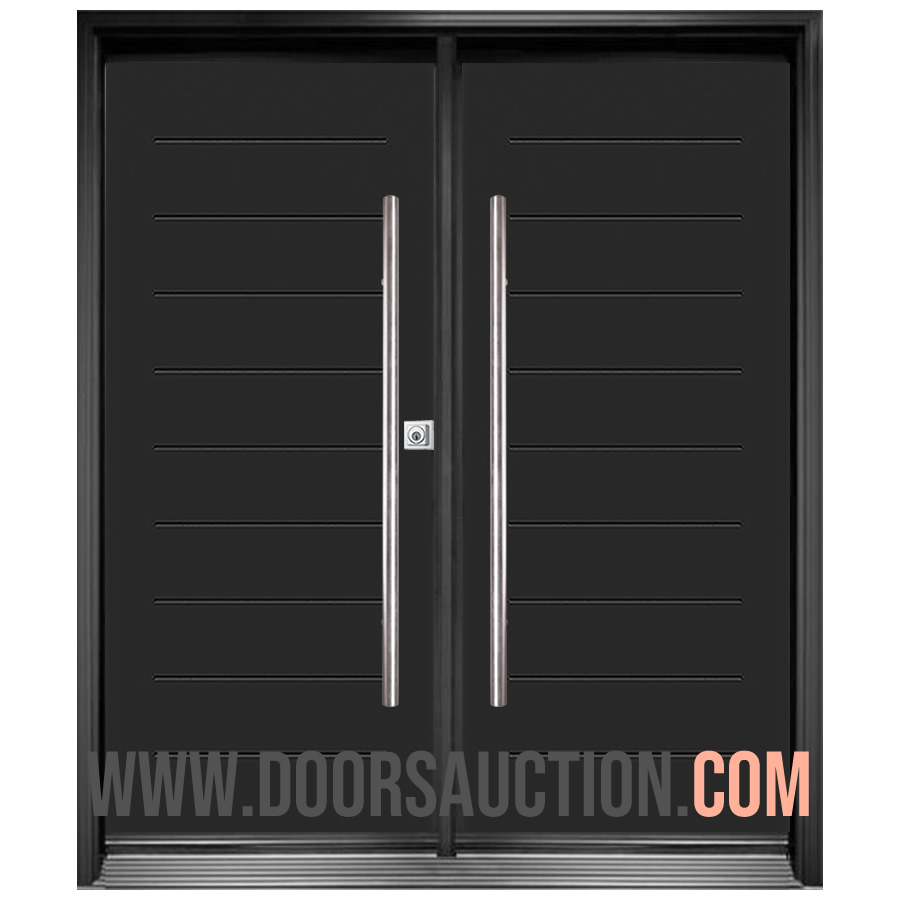 Installation Steel Modern Double Door in Toronto and GTA $1900