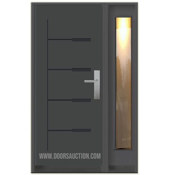 Elite-Dusco-Single-Modern-door-with-one-sidelite