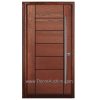 Single Fiberglass door Oak Grain Contemporary -WG-CTP 2