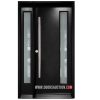Jupiter Modern Single door with one sidelite With vertical glass 07x64