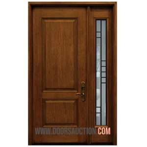 Fiberglass Single door one sidelte - English oak Modexa Toronto