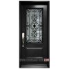 Single Steel Door 3 Quarters Port Stanly Black Toronto