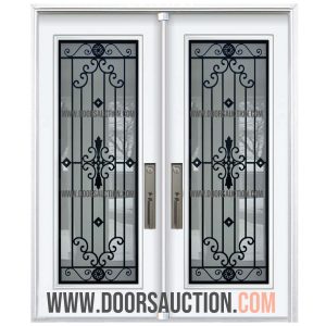 Steel Double Door Full Dalemont White Mississauga