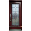 Steel Single Door Full Glass Erie Red Mississauga