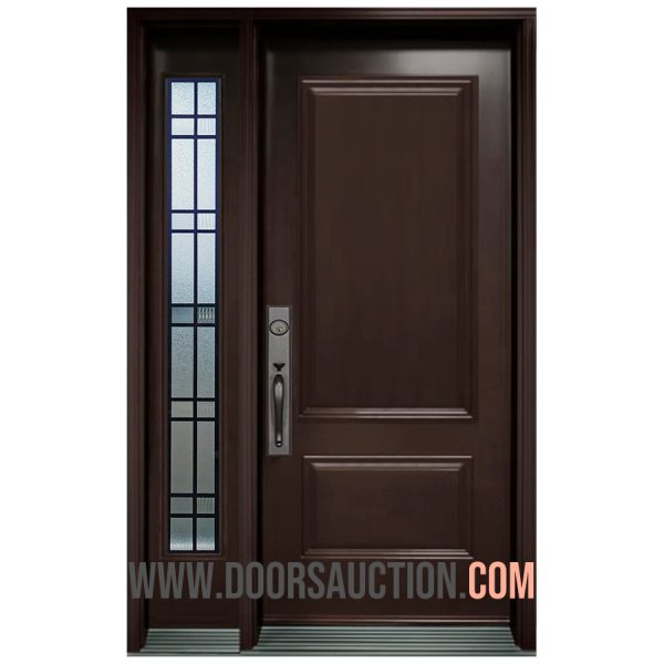 Single Door - One Sidelite Full Brown Selene Hybrid Mississauga