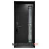 Single Steel Modern door 07x64 CALIBEX Dark Gray Milton