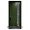 Single Steel Modern door 07x64 CALIBEX Green Hamilton