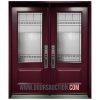 `Steel Double Door 3 Quarters Chanelle Burgundy Ottawa