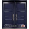 Steel Double Door - 3 Panels Blue Hamilton