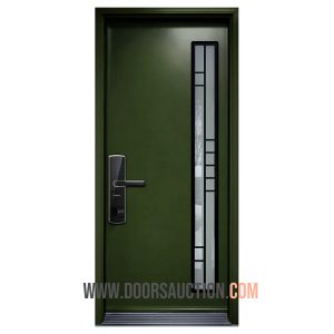 Single Steel Modern Door Modexa Green Toronto