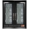 V-Zan Steel Double Door Full Black Oakville