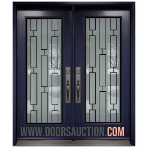 V-Zan Steel Double Door Full Blue Markham