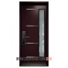 Single Steel Modern door JupiNus Dark Brown Hamilton