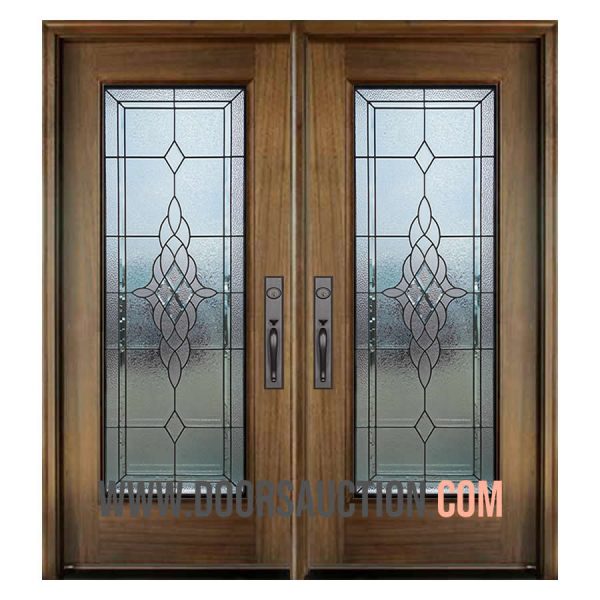 Double Fiberglass door Oak Erie Toronto