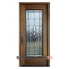 Mahogany Fiberglass Single Door Claire - Dark Brown Toronto