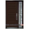 Soho Single Door - One Sidelite Full No Glass CALIBEX Brown Mississauga