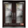 Steel Double Door Full Jardin Dark Brown Mississauga