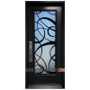 Steel Single Door Galaxy Black Brampton