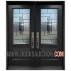 Steel Double Doors 3 Quarters MACKAY Gray Toronto