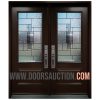 Steel Double Door 3 Quarters MACKAY Dark Brown Brampton