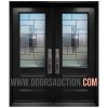 Steel Double Door 3 Quarters MACKAY Black Mississauga