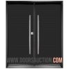 Steel Modern Double Door Euro-lines 8 Pull-bar Toronto