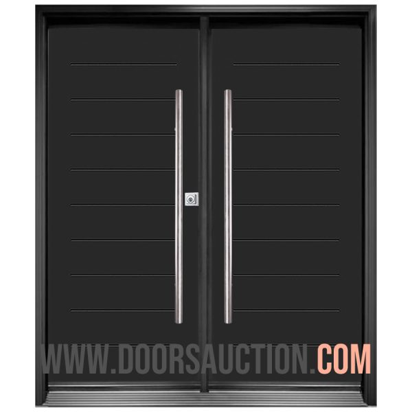 Steel Modern Double Door Euro-lines 8 Pull-bar Toronto