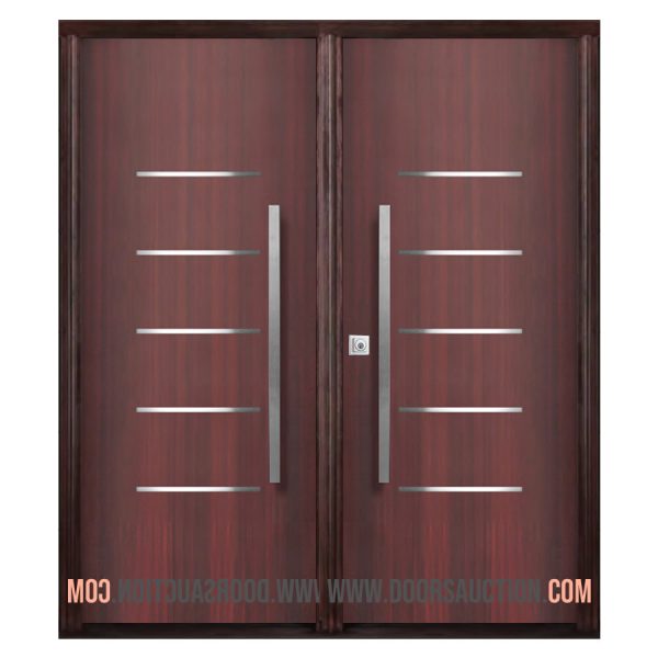 Venus Mahogany Fiberglass Double door - Red Toronto