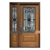 Oak Fiberglass Single door one sidelite GOTICO Wood Stained Richmond Hill