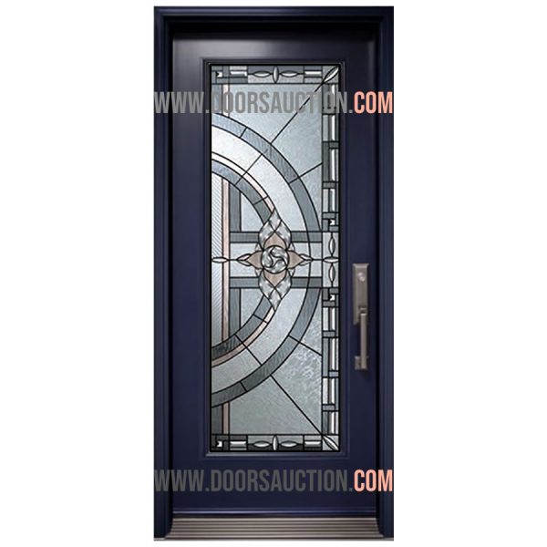 Single Steel Door Midland Full - Blue