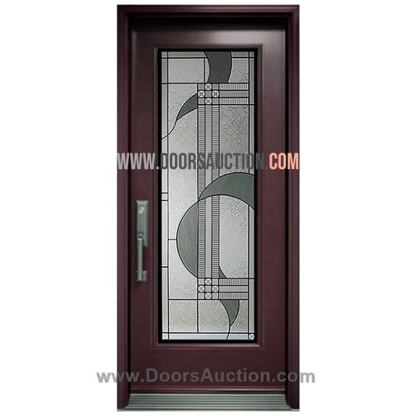 Single Steel Door Newtonville Full - Brown