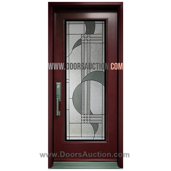 Steel Single Door Newtonville Full - Red