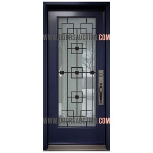 Steel Single Door Full San-Francisco Blue Toronto