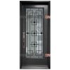 Steel Single Door Full San-Francisco Dark Gray Brampton