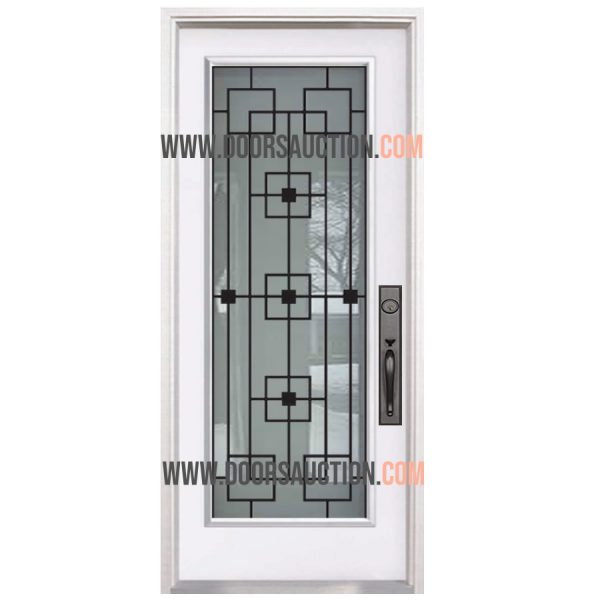 Steel Single Door Full San-Francisco White Newmarket