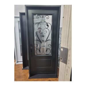 Steel Double Door Millano1 Dark Grey door for sale in Toronto